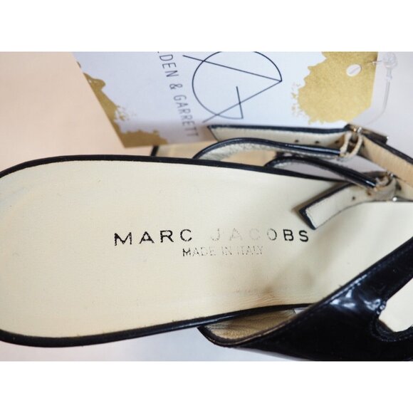 Marc Jacobs Black and Cream Heels - Picture 5 of 8